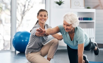 Pilates para la tercera edad